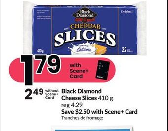 FreshCo Black diamond cheese slices 410 g offer