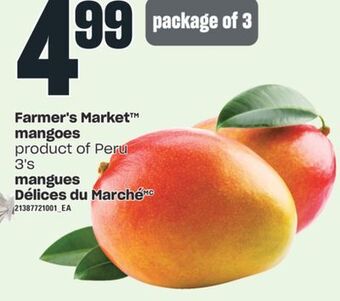 Valu-mart Mangues délices du marché, 3's offer