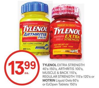 IDA Pharmacy Tylenol or motrin offer