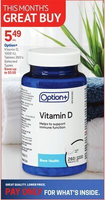 IDA Pharmacy Option+ offer