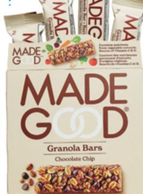 Walmart Madegood granola bars offer