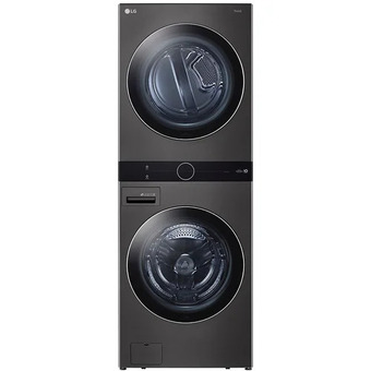 Home Depot Lg single unit front load washtower with centre control 5.2 cu. ft. washer and 7.4 cu. ft. electric dryer offer