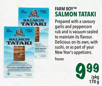 Farm Boy Farm boy salmon tataki offer