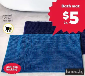 Giant Tiger Bath mat offer