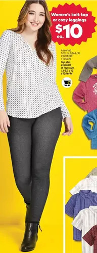 Giant Tiger Women's knit top offer