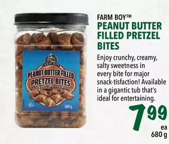 Farm Boy Farm boy peanut butter filled pretzel bites offer