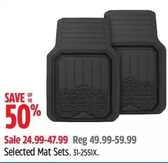 Canadian Tire Mat sets offer