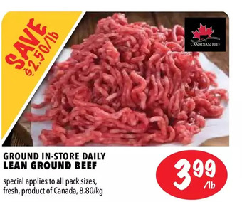 Farm Boy Lean ground beef offer