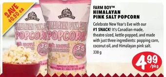 Farm Boy Farm boy himalayan pink salt popcorn offer