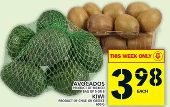 Food Basics Avocados | kiwi offer