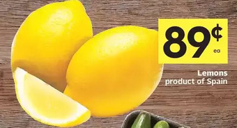 Foodland Lemons offer