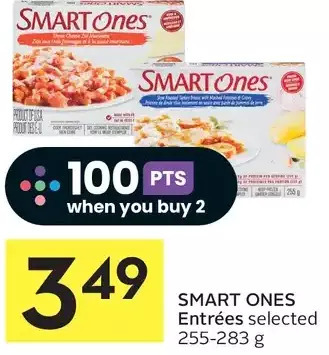 Foodland Smart ones entrees offer