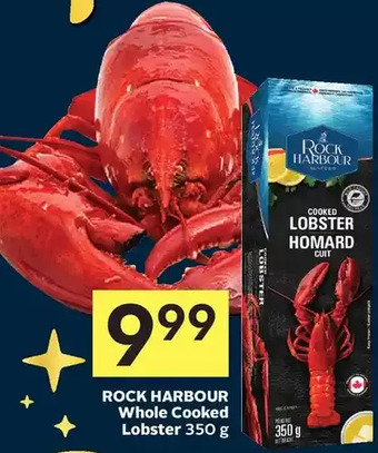 Foodland Rock harbour whole cooked lobster offer