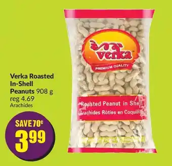 FreshCo Verka roasted in-shell peanuts offer