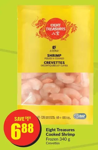 FreshCo Eight treasures cooked shrimp offer