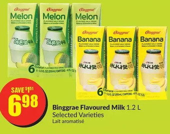 FreshCo Binggrae flavoured milk offer