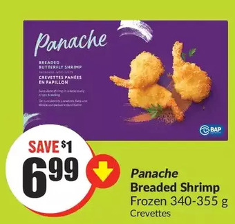 FreshCo Panache breaded shrimp offer