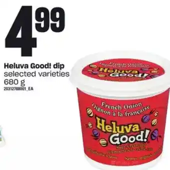 Loblaws Heluva good! dip offer