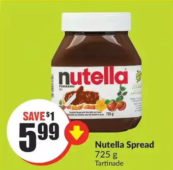 FreshCo Nutella spread offer