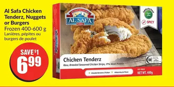 FreshCo Al safa chicken tenderz, nuggets or burgers offer