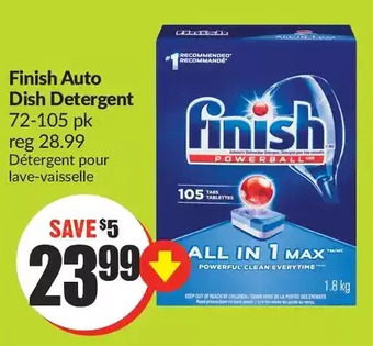 FreshCo Finish auto dish detergent offer