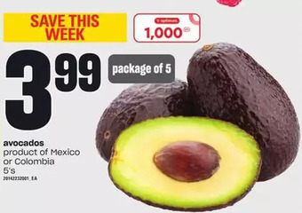 Loblaws Avocados offer