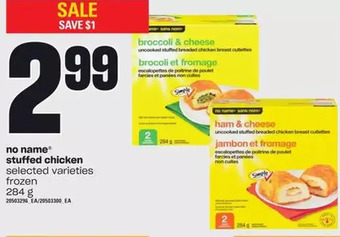 Loblaws No name stuffed chicken offer