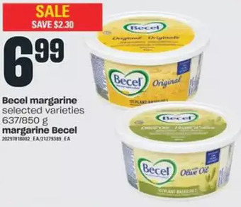 Valu-mart Becel margarine offer