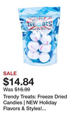Showcase Trendy treats: freeze dried candies | new holiday flavors & styles! | all freeze-dried candy b3g1 free! offer