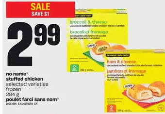 Independent Grocer No name stuffed chicken offer