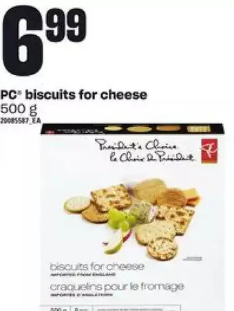 Independent Grocer Pc biscuits for cheese offer