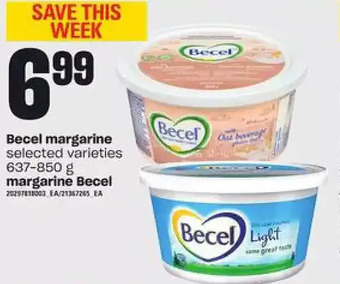 Independent Grocer Becel margarine offer