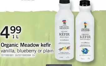 Fortinos Organic meadow kefir offer