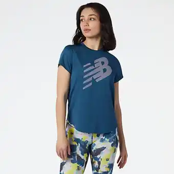 New Balance Printed accelerate short sleeve offer