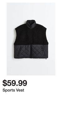 H&M Sports vest offer