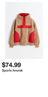 H&M Sports anorak offer