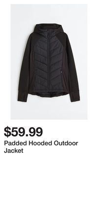 H&M Padded hooded outdoor jacket offer