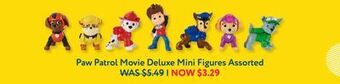Mastermind Toys Paw patrol movie deluxe mini figures assorted offer