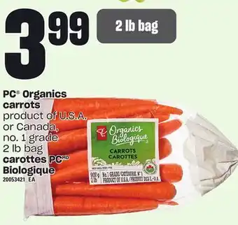 Independent City Market Pc® organics carrots, 2 lb bag offer