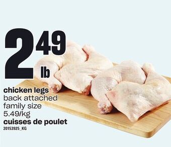 Independent City Market Chicken legs offer