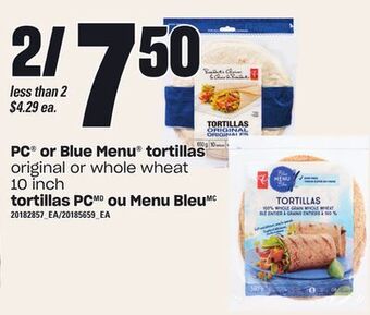 Independent City Market Pc® or blue menu® tortillas, 10 inch offer