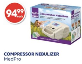 Wellwise by Shoppers Medpro compressor nebulizer offer