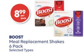 Wellwise by Shoppers Boost meal replacement shakes offer