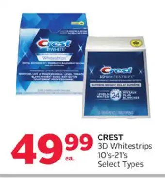 Rexall Crest 3d whitestrips offer
