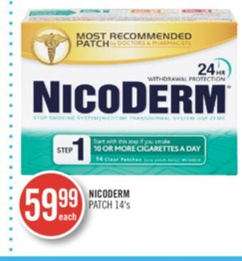 Shoppers Drug Mart Nicoderm patch offer