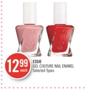 Shoppers Drug Mart Essie gel couture nail enamel offer