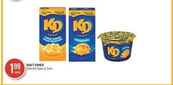 Shoppers Drug Mart Kraft dinner offer