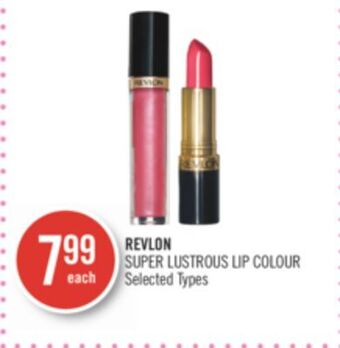 Shoppers Drug Mart Revlon super lustrous lip colour offer