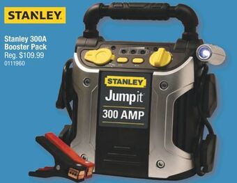 PartSource Stanley 300a booster pack offer