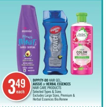 Shoppers Drug Mart Dippity-do hair gel, aussie or herbal essences hair care products offer
